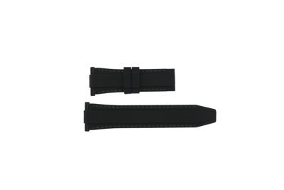 Horlogeband Jaguar J655 / J655-1 / J655-2 / J655-X / J655-P1 / J655-P2 Rubber Zwart 27mm