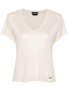 TOM FORD t-shirt en maille fine - Rose