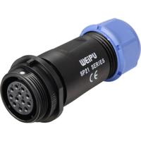 Weipu SP2111 / S 12 II Ronde connector Bus, recht Totaal aantal polen: 12 Serie (ronde connectoren): SP21 1 stuk(s)