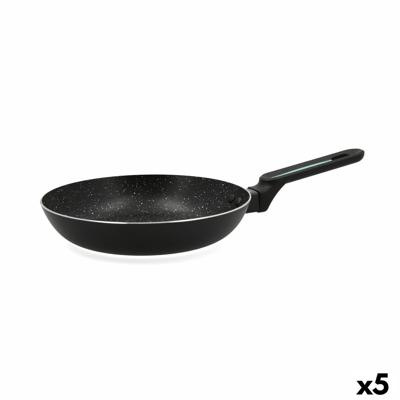 Pan Quid Oasis Zwart Metaal Ø 26 cm (5 Stuks)