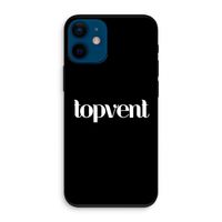 Topvent Zwart: iPhone 12 mini Biologisch afbreekbaar hoesje