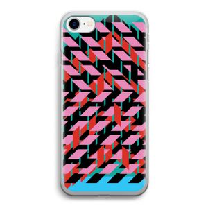 Skew Blush 2: iPhone SE 2020 Transparant Hoesje