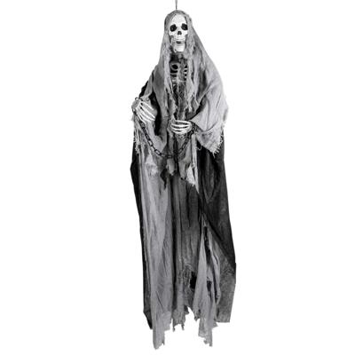 Boland Skelet Reaper - grijs - 180 cm - halloween/horror - hangdecoratie - skelet