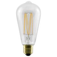 SLV 1008156 LED-lamp Energielabel F (A - G) E27 6 W Warmwit (Ø x h) 65 mm x 65 mm Dimbaar 1 stuk(s)