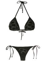 Amir Slama bikini à broderies - Noir