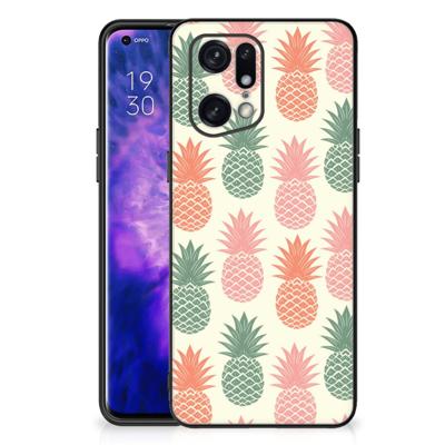 OPPO Find X5 Pro Back Cover Hoesje Ananas