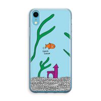 Aquarium: iPhone XR Transparant Hoesje