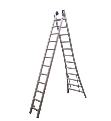 Little jumbo Reformladder SuperPRO geanodiseerd uitgebogen bomen - 2x14 - 1250400214