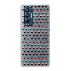 Hartjes: Oppo Find X3 Neo Transparant Hoesje