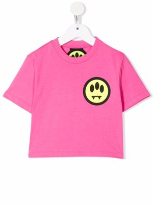 Barrow kids t-shirt à encolure ras du cou - Rose