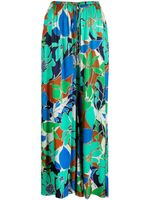 Cult Gaia pantalon Alaia à fleurs - Vert