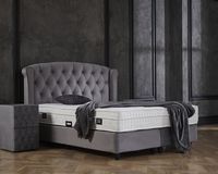 Dreamhouse - Aurora Boxspring met opbergruimte - Antraciet - 180 x 200 / zonder montage