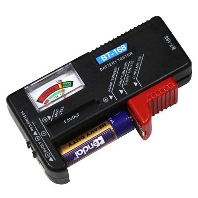 Universele batterijtester voor 1.5V batterijen van AA AAA en 9V 6F22