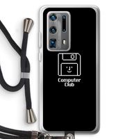 Hello: Huawei P40 Pro Plus Transparant Hoesje met koord