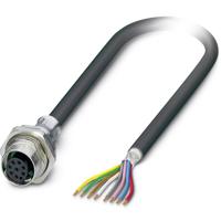 Phoenix Contact 1419357 Sensor/actuator inbouwconnector M12 Aantal polen (sensoren): 8 Bus, inbouw 1.00 m 1 stuk(s)