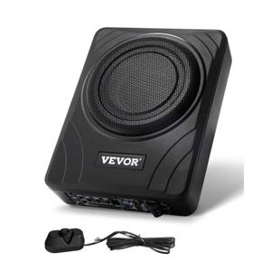 VEVOR Auto-subwoofer onder de stoel 300 W Slank actief subwoofersysteem 203 mm