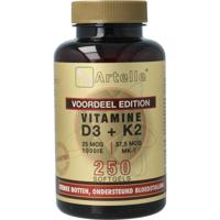 Artelle Artelle vit d3 25mcg + k2