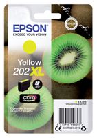 Epson Kiwi Singlepack Yellow 202XL Claria Premium Ink - thumbnail