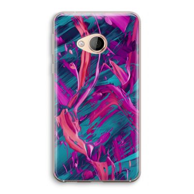 Pink Clouds: HTC U Play Transparant Hoesje