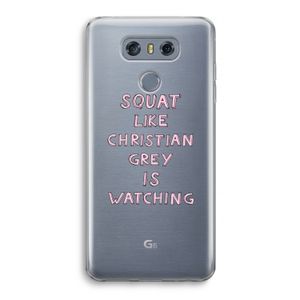 Christian Grey: LG G6 Transparant Hoesje