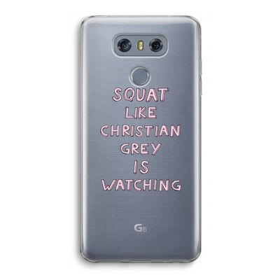 Christian Grey: LG G6 Transparant Hoesje