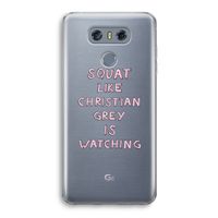 Christian Grey: LG G6 Transparant Hoesje