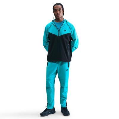 Nike Tech Sportswear Windrunner Woven Trainingspak Full-Zip Turquoise Zwart