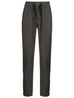 Osklen pantalon fuselé à taille à lien de resserrage - Gris
