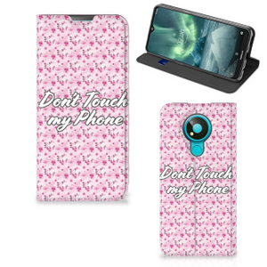 Nokia 3.4 Design Case Flowers Pink DTMP