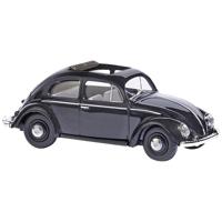 Busch 52942 H0 Auto Volkswagen Kever krakeling-ruitjes zwart - thumbnail