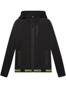 Gucci veste à logo imprimé - Noir