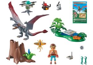 PLAYMOBIL Dinos - Observatiepost voor Dimorphodon Constructiespeelgoed