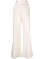 Brunello Cucinelli pantalon évasé à taille haute - Tons neutres