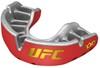 Opro 791002 UFC Gold Ultra Fit Mouthguard - Red-Silver - SR