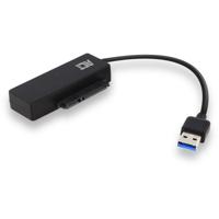 ACT Connectivity usb 3.2 gen1 naar 2,5/3,5 inch sata adapterkabel voor ssd/hdd (zwart, usb 3.2 (5 gbit/s))