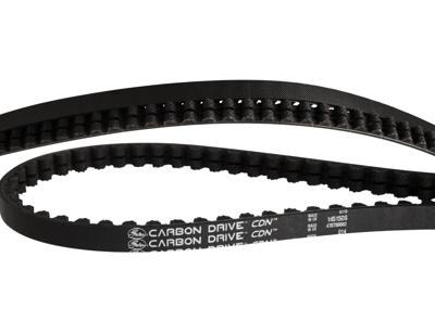 Gates cdn belt carbon drive 120 tands zwart