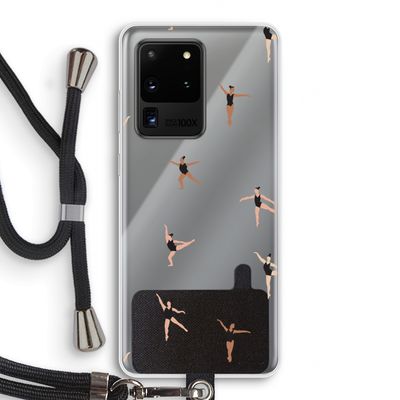 Dancing #1: Samsung Galaxy S20 Ultra Transparant Hoesje met koord