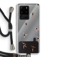 Dancing #1: Samsung Galaxy S20 Ultra Transparant Hoesje met koord