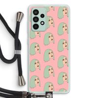 King Kylie: Samsung Galaxy A52s 5G Transparant Hoesje met koord
