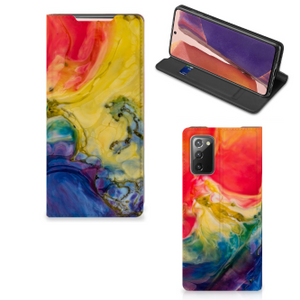 Bookcase Samsung Galaxy Note20 Watercolor Dark