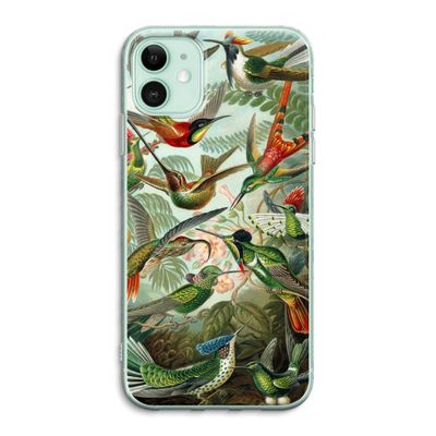 Haeckel Trochilidae: iPhone 11 Transparant Hoesje