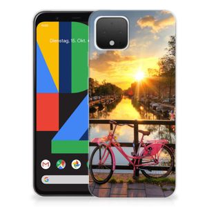 Google Pixel 4 Siliconen Back Cover Amsterdamse Grachten