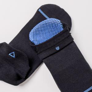 NABOSO Textured Grip Socks Unisex Sportsokken Zwart 1 paar/paren
