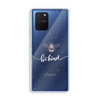 Be(e) kind: Samsung Galaxy Note 10 Lite Transparant Hoesje