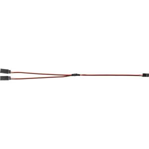 Reely Servo Y-kabel [2x Futaba-stekker - 1x JR-bus] 30.00 cm 0.14 mm²