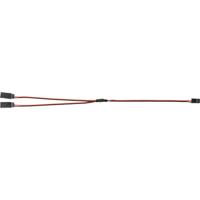 Reely Servo Y-kabel [2x Futaba-stekker - 1x JR-bus] 30.00 cm 0.14 mm²