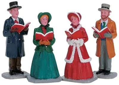 Lemax christmas harmony s/4 kerstdorp figuur type 4 Caddington Village 2007
