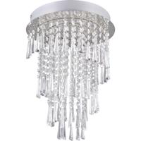 LED Plafondlamp 18W - Dimbare Verlichting met Afstandsbediening - Chroom