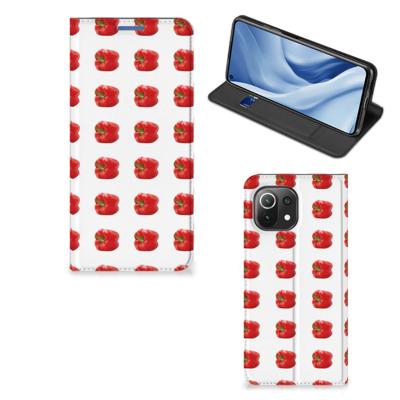 Xiaomi 11 Lite NE 5G | Mi 11 Lite | Flip Style Cover | Paprika Red