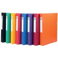 Exacompta Elastobo Cartobox rug van 4 cm, geassorteerde kleuren